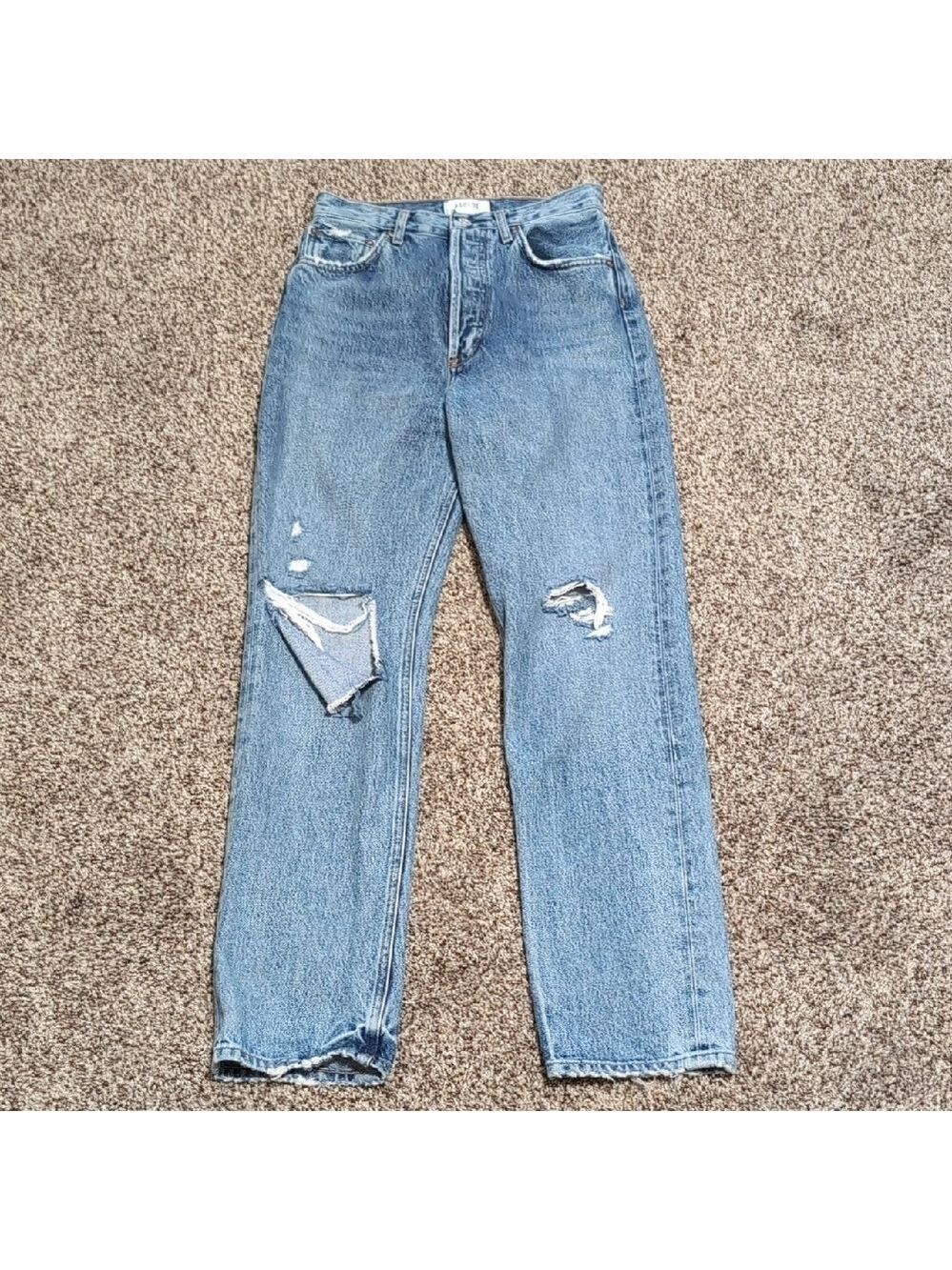 Agolde 90's Pinch High Rise Straight Leg Jeans Women's Size 23